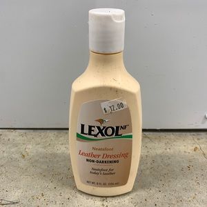 *Partially Used* Bottle Of Lexol-NF Neatsfoot Oil Non-Darkening Leather Dressing